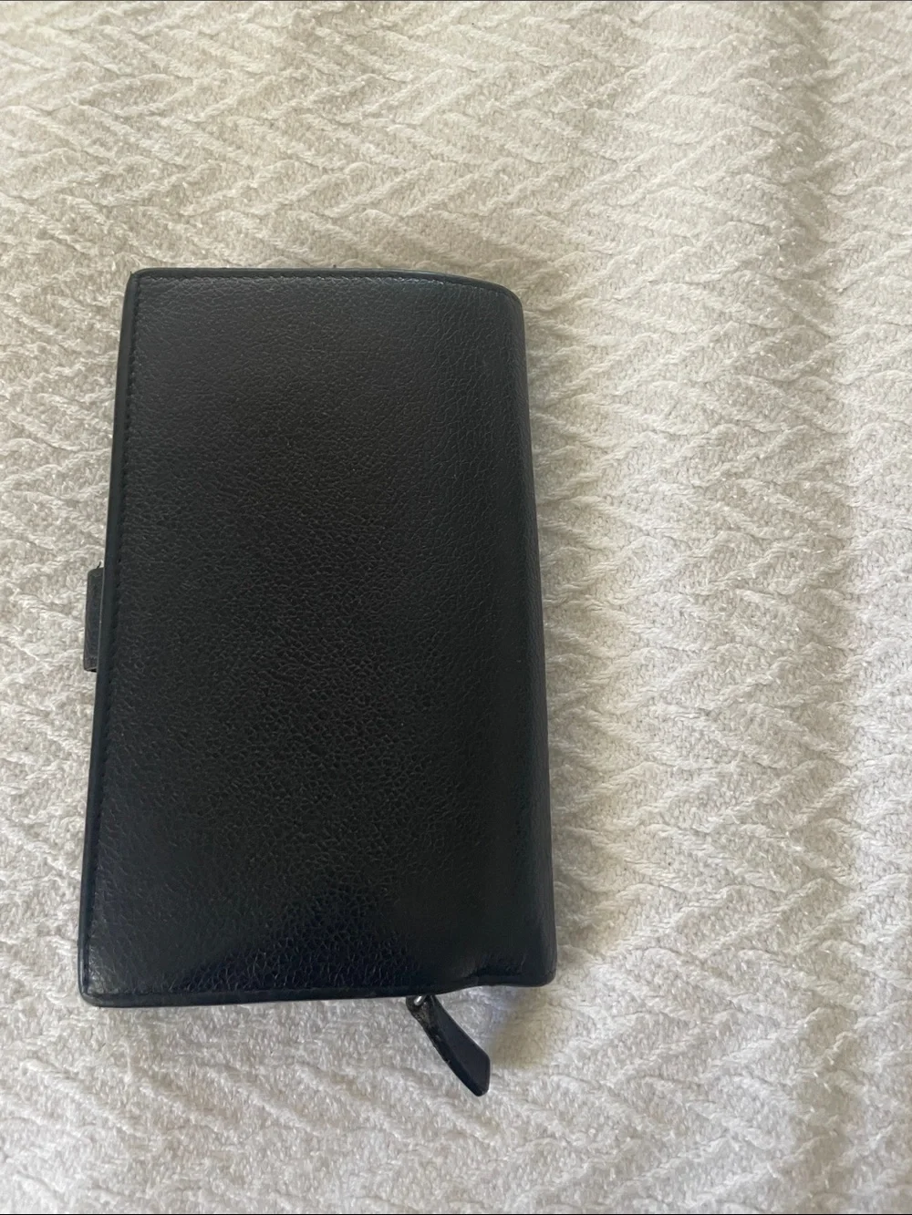 Vintage Bvlgari wallet black large